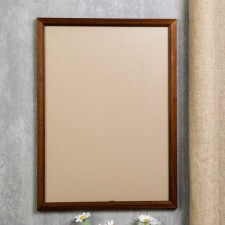 Photo frame wood 30x42 cm nut, mix (plastic screen)