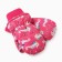 Winter children's mittens minku, raspberry color, 15cm