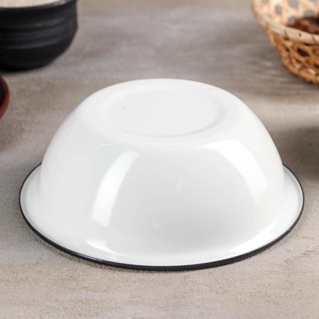Bowl, 800 ml, without decolleys, induction, white color-2