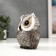 Souvenir Polystone "Owl with golden eyes" MIX 13x9.5x6.5 cm