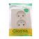Double SE GLOSSA, 16 A, 250 V, built -in, without salary, IP20, beige, GSL000220
