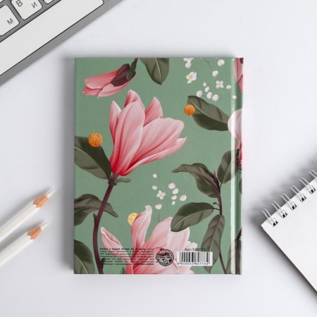Notepad A6 in solid cover "March 8", 40 sheets-4