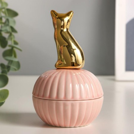 Coramics Coramics "Golden Kitten" 12.5x8x8 cm-3