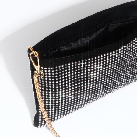 Lightning bag bag, black/white color-4