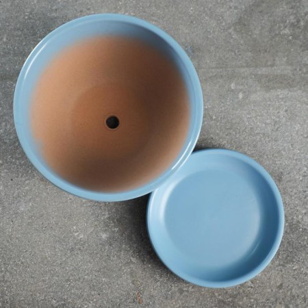 Flower Pot "Antik" Blue, 1.65l-2