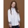 Blouse for girls, height 122 cm, white color