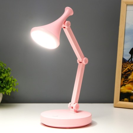 Jambo table lamp LED 2W USB AKB Pink 13x13x34.5 cm Risalux-1