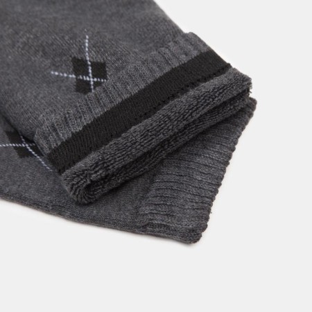 Male terrible socks, graphite color, size 25-27-2