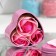 Soap roses, three -color, set of 3 pcs.