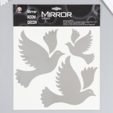 Interior mirror sticker 