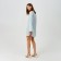 Women's tunic Minaku: Summer Time Blue Color, size 50-52