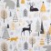 Bed linen Ethel 2 joint venture Let it Snow (View 1) 175x215 cm, 200x220 cm, 70x70 cm - 2 pcs