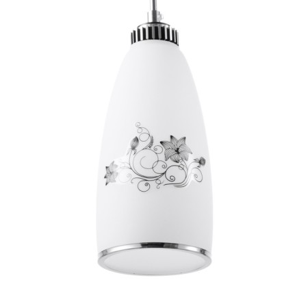 Bayerlux lamp "Sylvia" E27 40W chrome 11x11x22-110 cm-1