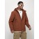 Male spring jacket, size 52, brown color
