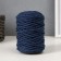 Knitting cord 80% cotton, 20% polyester twisted 3 mm, 185g/45m, 14-ginging