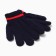 Children's gloves minku, dark blue color, 15 cm