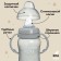 Drunker - children's impotion with soft nose "Graving More", 270 ml., With handles, color gray color