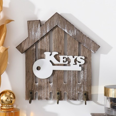 Decorative tree hooks "Key to home" MIX 15x0.8x15.6 cm