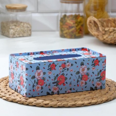 Napkin "Field", 25 × 13.5 × 9.5 cm, blue color