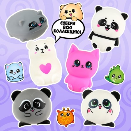 Anthistress label "Panda", with paste, in a package-2