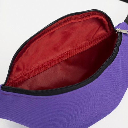 Lightning waist bag, lilac color-3