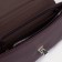 Bag-mixer on the valve, outer pocket, long belt, burgundy color