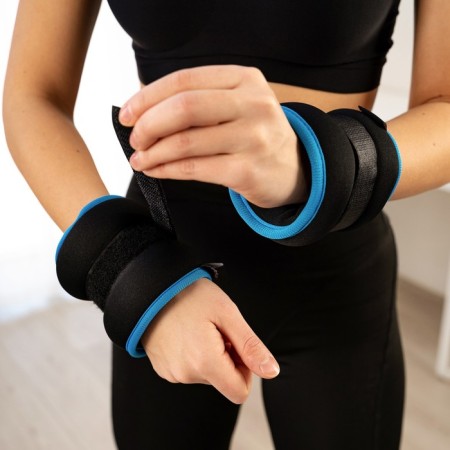 Tears of neoprene onlytop, 2 pcs. x 0.5 kg, black/blue color-5