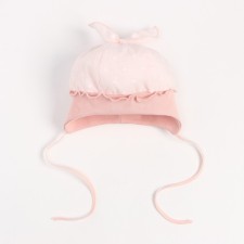 Children's hat, pink color, size 46-48