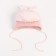 Children's hat, pink color, size 46-48