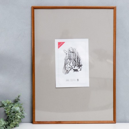 Photo frame wood 50x70 cm (1701) (plastic screen)