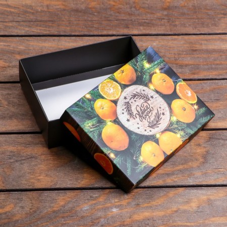 Gift box team "Happy holiday", 16.5 x 12.5 x 5.2 cm-5