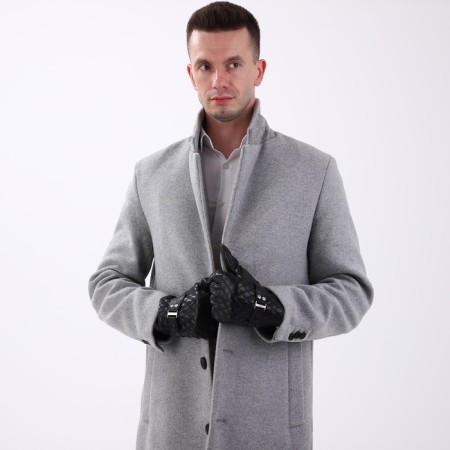 Gloves male, dimensionless, with insulation, black color-3
