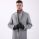 Gloves male, dimensionless, with insulation, black color