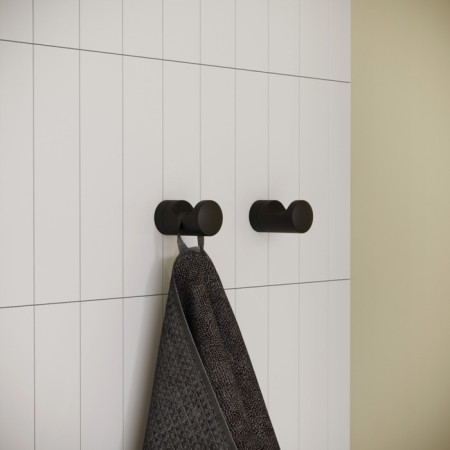 Hook single iddis noa noabl10i41, 30x50x30 mm, black matte-1