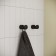 Hook single iddis noa noabl10i41, 30x50x30 mm, black matte