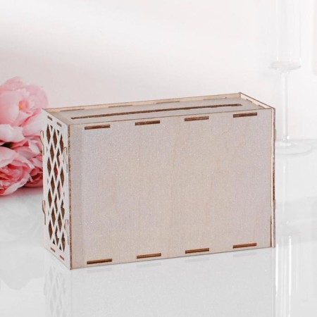 Wedding Bank "Love", silver, prefabricated, 24x10x16 cm-2