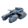 The inertican "cybertank" robot is transformed
