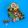 Caramel with chewing elastic "Cheburashka Sweet Bar", on a stick, 15 g