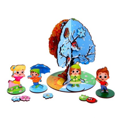 Board game "Magnetic apple tree"-1