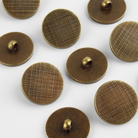 A set of buttons on the leg, d = 25 mm, 10 pcs, bronze color-1