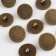 A set of buttons on the leg, d = 25 mm, 10 pcs, bronze color