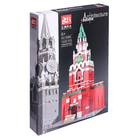 Designer "Architecture. Spasskaya Tower ", 1025 parts-2