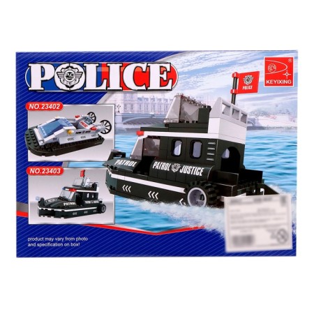 Constructor "Police boat", 133 details-3