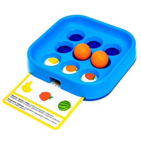 Developing “Blue on the ball”, game base, balls, cards set-4