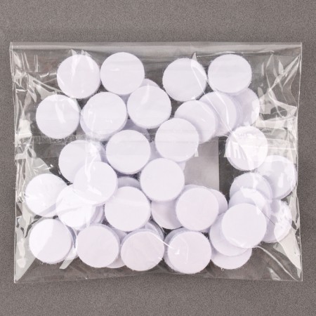 Velcro adhesive basis "Circle", set 55 pcs., Size 1 pc: 1.5 cm-5