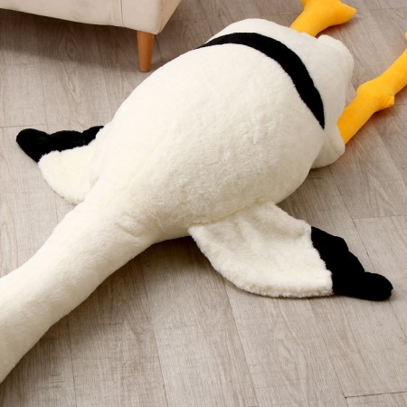 Soft toy "Flamingo", 190 cm, white color-2