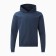Male sweatshirt is laid down, the color is dark blue, size 52