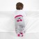 Children's tights, height 74-80 cm, gray color