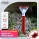 Garden lamp on the sunny battery "Red flower", 6 × 29 × 6 cm, 1 LED, glow white