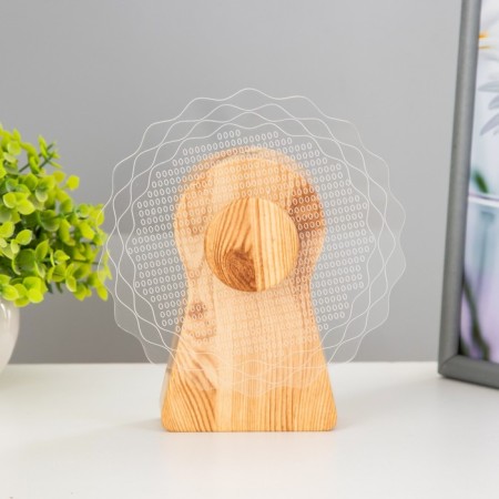 The touch of the touch "Flower" LED is spinning 6W USB 15x4x16 cm Risalux-1